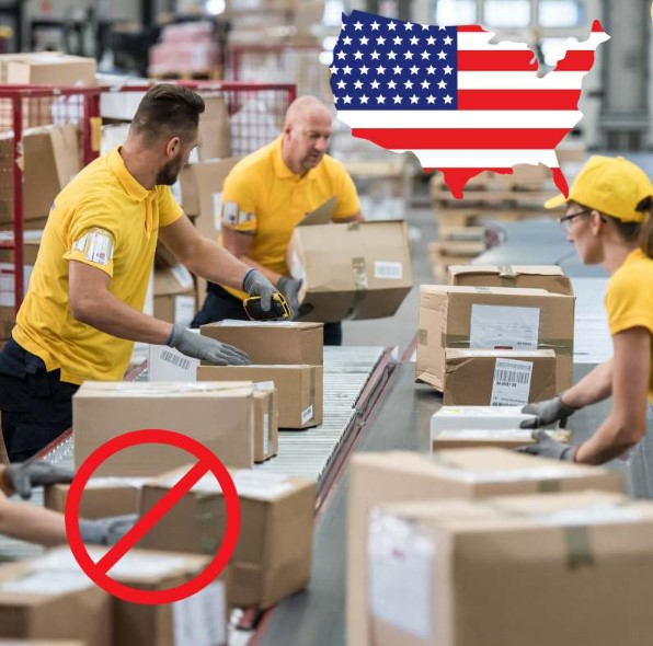 Một số mặt hàng không được gửi sang Mỹ