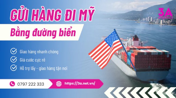 Nên gửi hàng đi Mỹ bằng đường hàng không hay đường biển